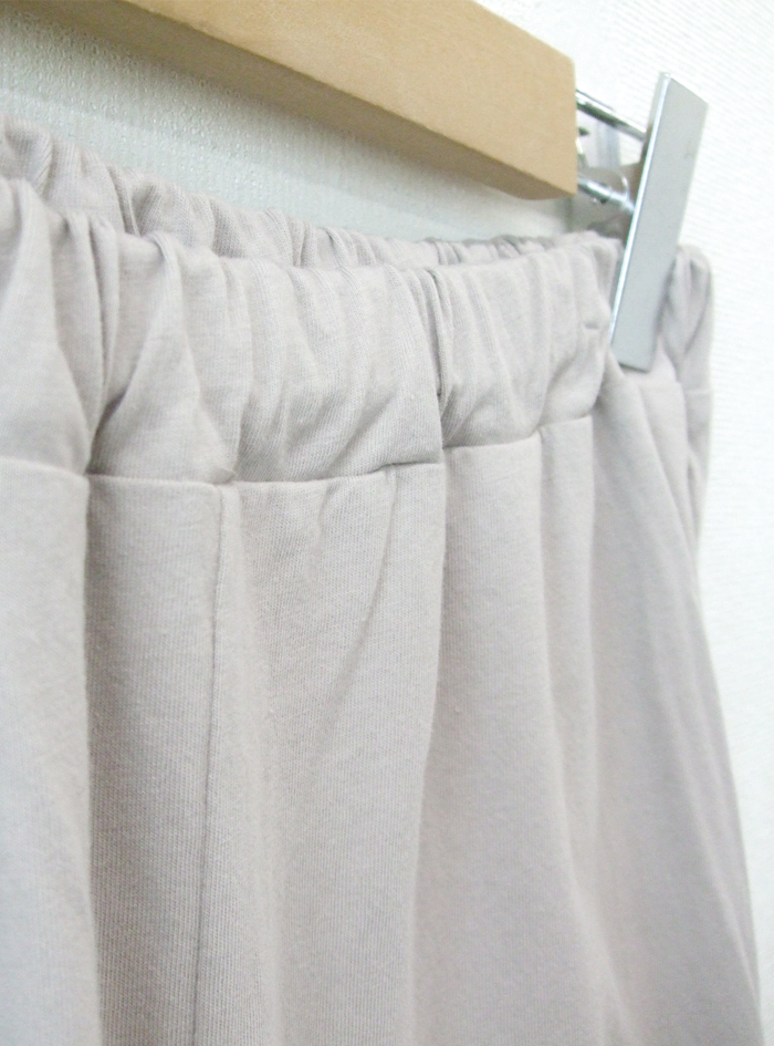 [cre'e l'horaire]　 グレー　 キュロット サイズ36 天竺レーシーキュロット ELLIFE ONLINE SHOP