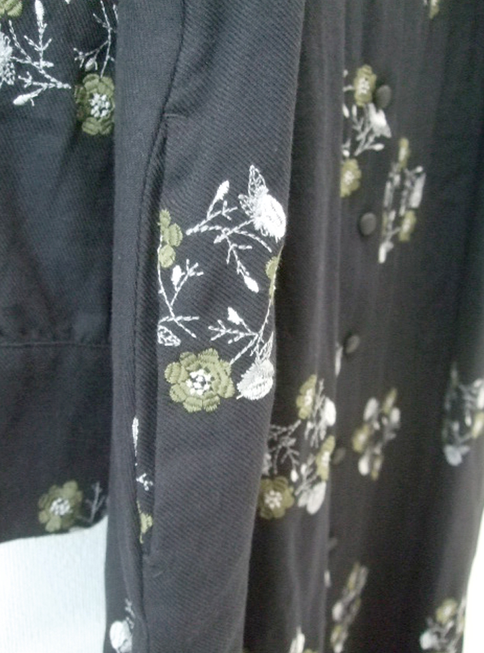 50%OFF! サークル刺繍前開きワンピース ELLIFE ONLINE SHOP