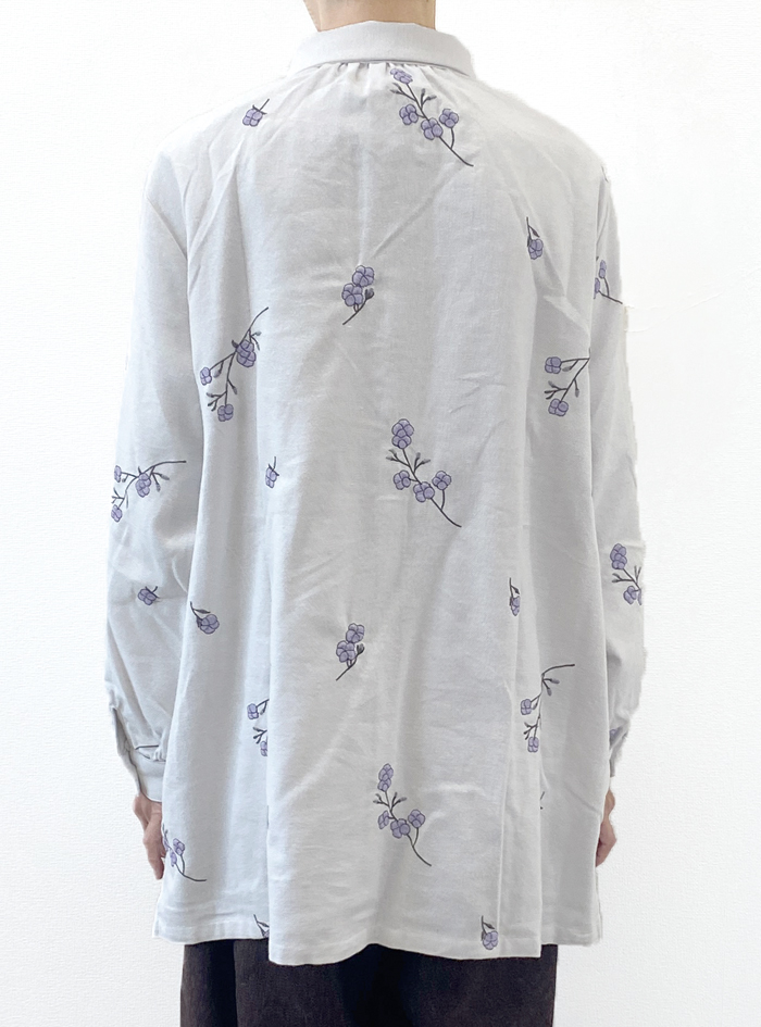 綿花刺繍チュニックブラウス ELLIFE ONLINE SHOP