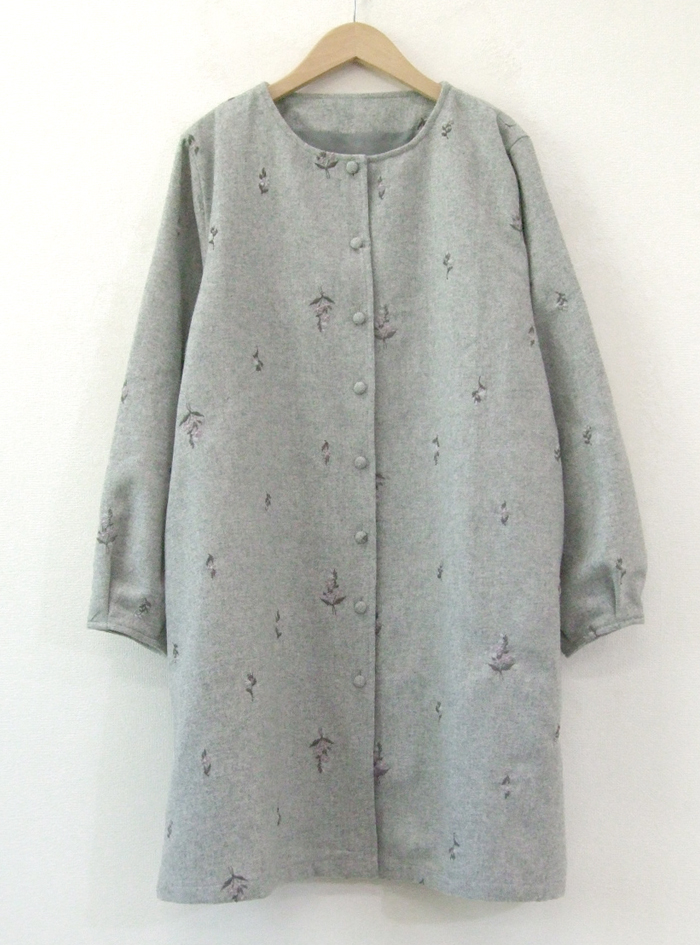 50%OFF! 花刺繍前開きコート ELLIFE ONLINE SHOP
