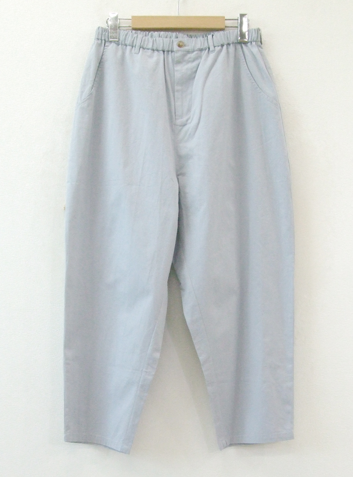 新品未使用　Lig. Cocoon pants グレー Sサイズ　リグドット コットンツイルコクーンパンツ ELLIFE ONLINE SHOP