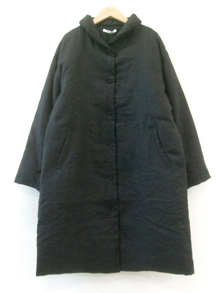 リネンショールカラーダウンコート ELLIFE ONLINE SHOP