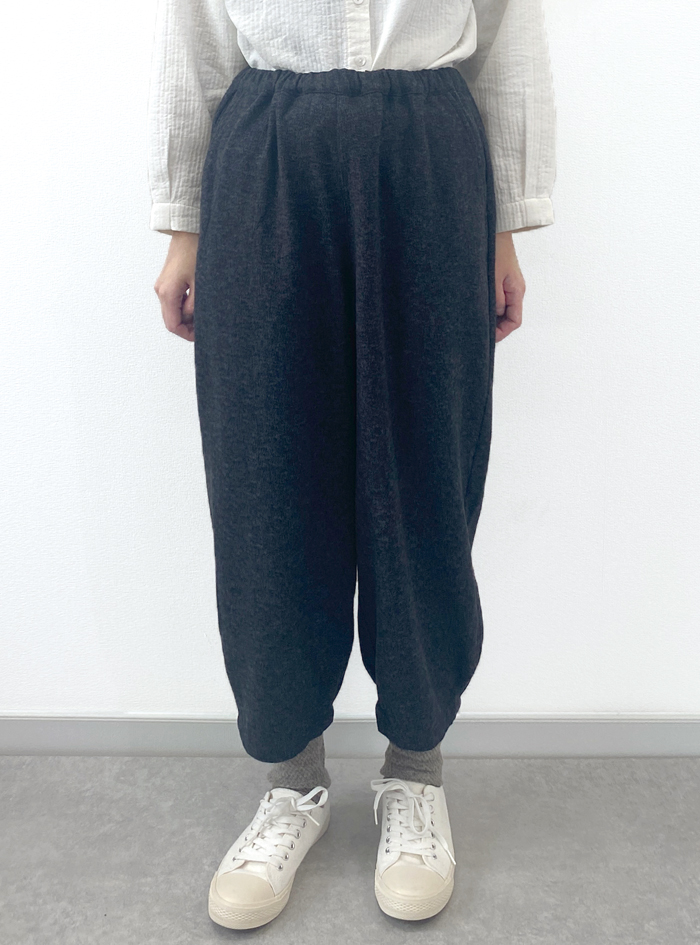 【楽天スーパーセール】 コットン起毛コクーンパンツ 50％OFF! ELLIFE SHOP ONLINE パンツ