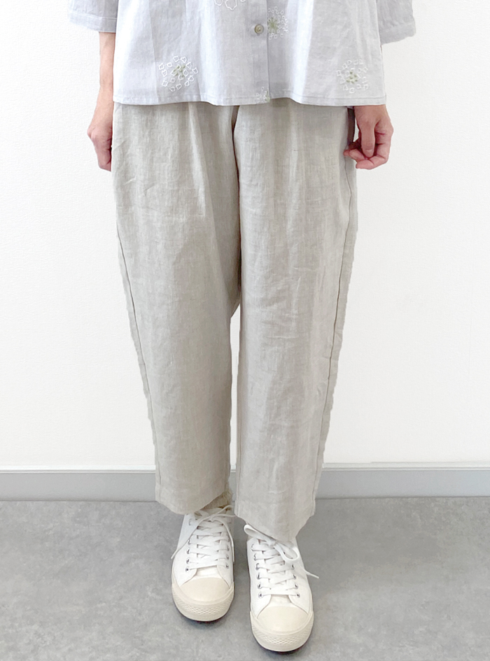 50%OFF! リネンコクーンパンツ ELLIFE ONLINE SHOP