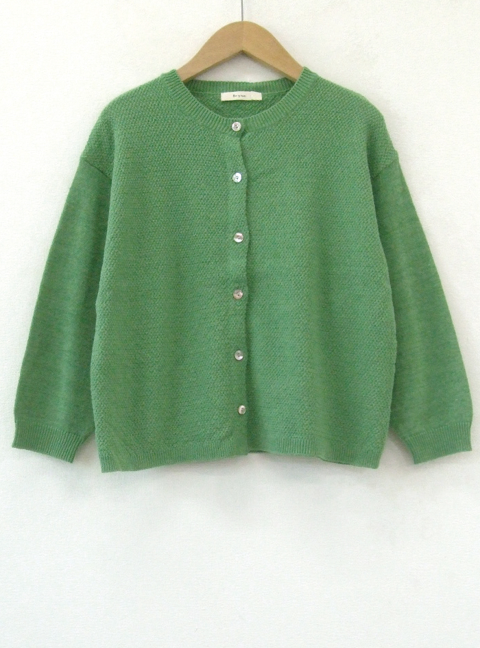偉大な 30%OFF! SHOP ONLINE ELLIFE 綿麻ニットカーディガン トップス