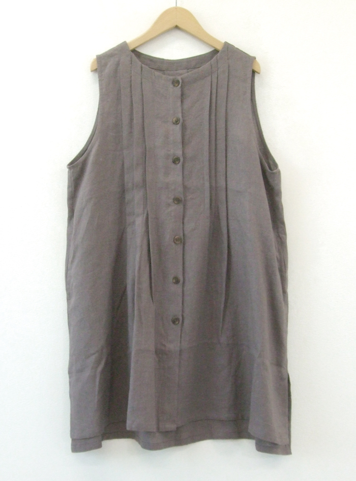 50%OFF! リネンチュニックベスト ELLIFE ONLINE SHOP