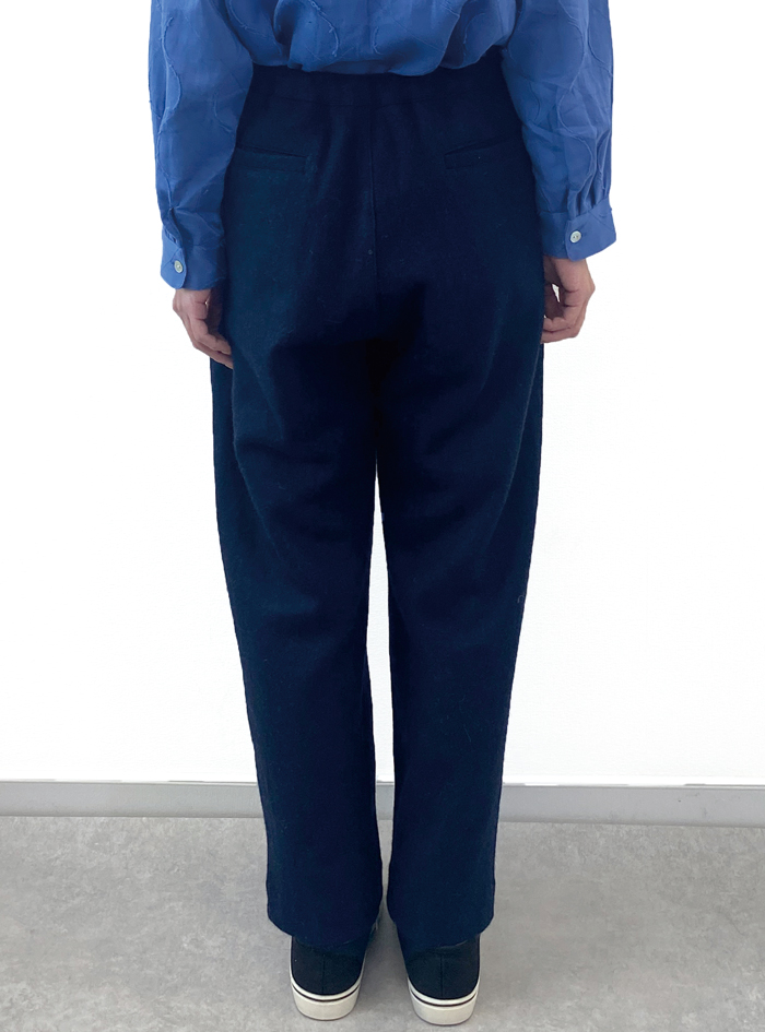 50%OFF! フラノセミテーパードパンツ ELLIFE ONLINE SHOP