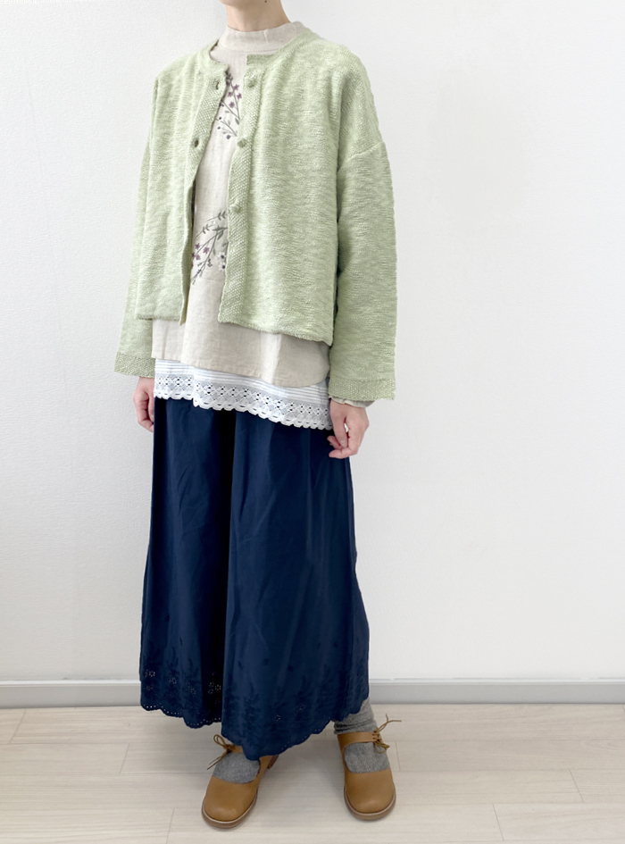 20%OFF! 綿スラブニットジャケット ELLIFE ONLINE SHOP