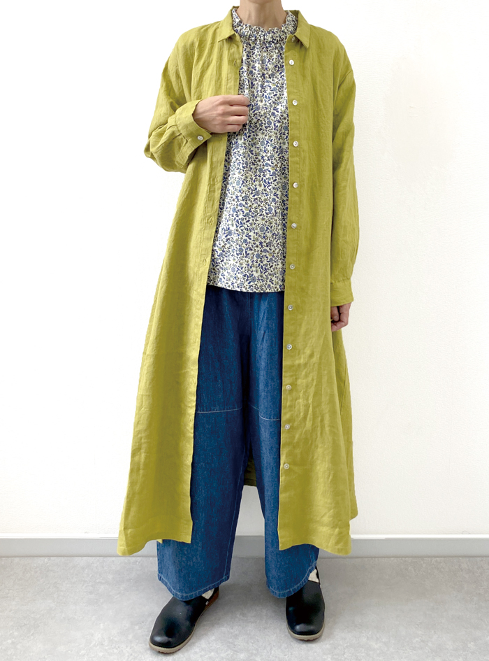 冬季オリンピック公式ガウン オーダーメイド 小花プリントギャザープルオーバー ELLIFE ONLINE SHOP