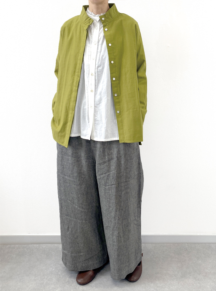 50%OFF! フラワージャカード50%OFF! シャーリングブラウス ELLIFE