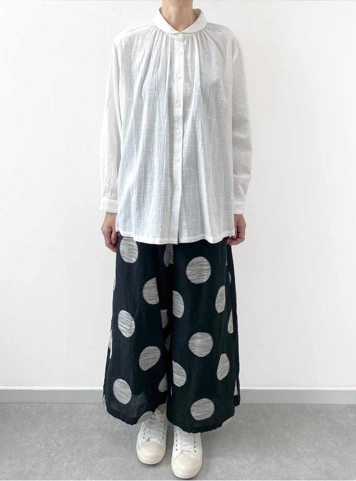 clastellar ブラウス キラキラショップ KiraKiraShop ブラウス《2wayエンボスペプラム